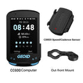GEOID GPS Bike Computer Smart Navigation Color Screen Odometer Wireless ANT+ WIFI Cycling Speedometer
